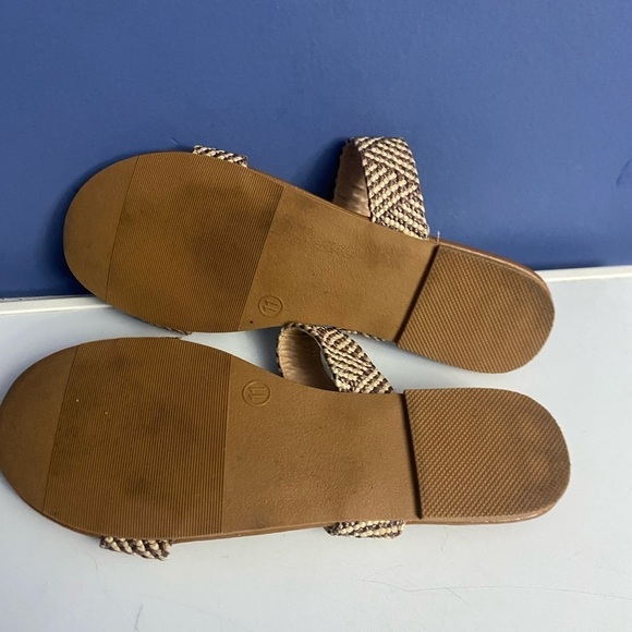 Arizona Jeans Co. Womens Gyles Woven Slip On Flat Sandals Size 11 - Picture 4 of 4